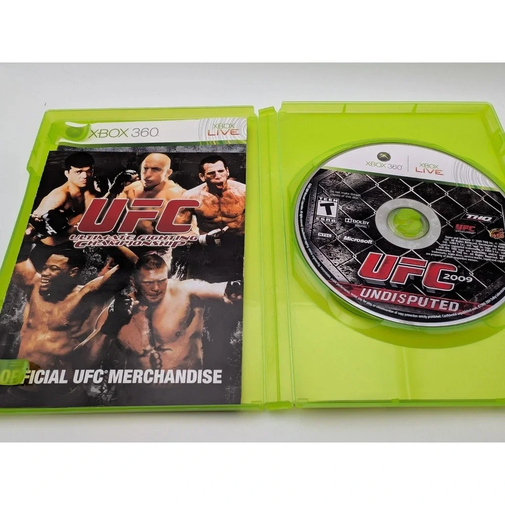 UFC 2009 Undisputed (Microsoft Xbox 360) Complete With Insert CIB Excellent
